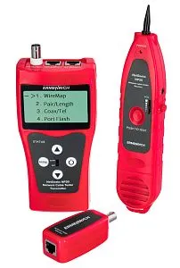 snímek Tester síťových kabelů Ermenrich NetGeeks NP30