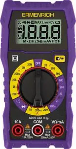 foto Digitální multimetr Ermenrich Zing TC07