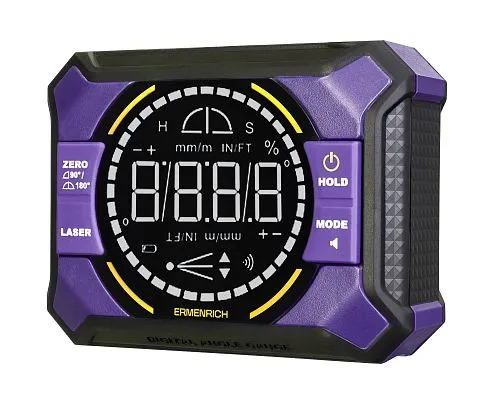 snímek Digitální vodováha Ermenrich Verk LQ50, s laserem, obrázek 1