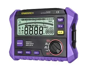 snímek Tester zemního odporu Ermenrich Ping ET60