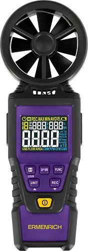 obrázek Digitální anemometr Ermenrich Seek DN30, obrázek 1