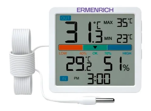 snímek Termohygrometr Ermenrich Report WR10, obrázek 1