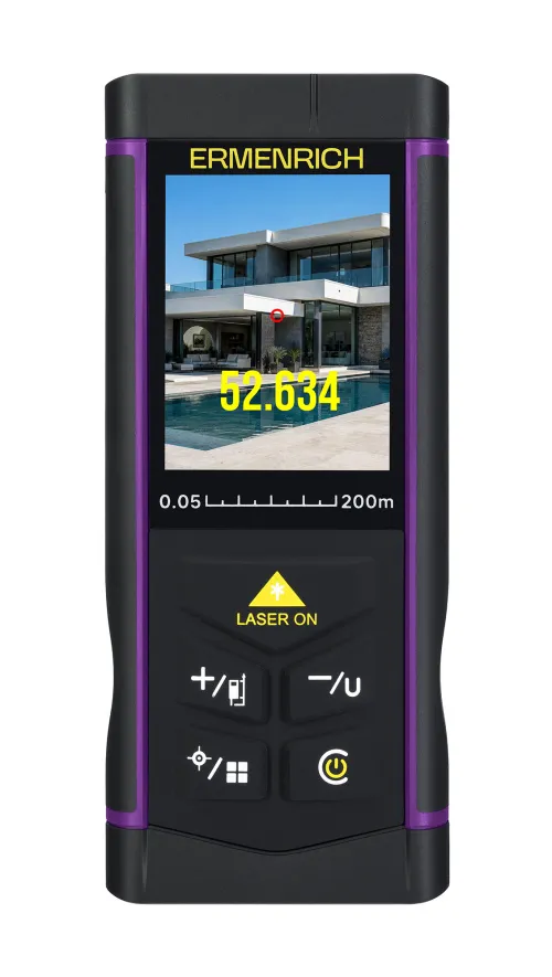 foto Laserový měřič Ermenrich PRO LR200 s fotoaparátem, obrázek 4