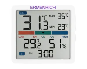 snímek Termohygrometr Ermenrich Report WR10
