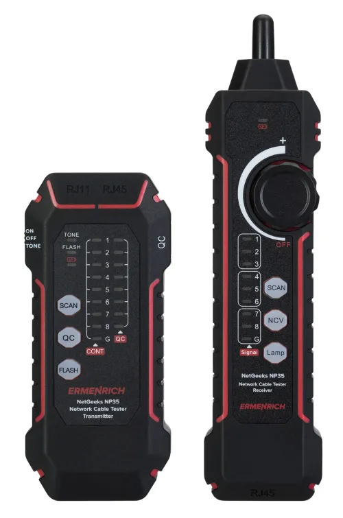 foto Tester síťových kabelů Ermenrich NetGeeks NP35, obrázek 3