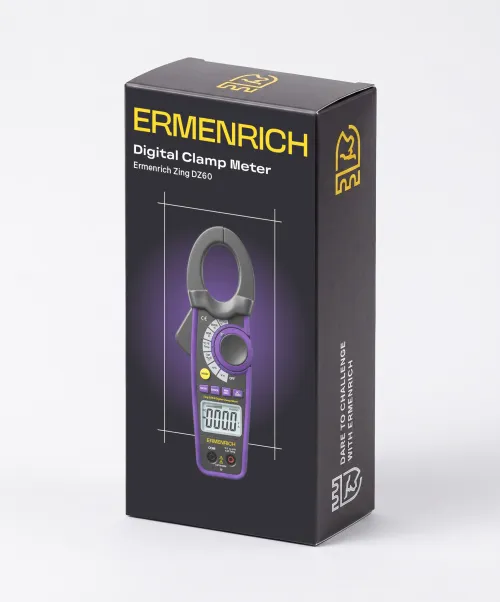 foto Digitální klešťový měřič Ermenrich Zing DZ60 , obrázek 2