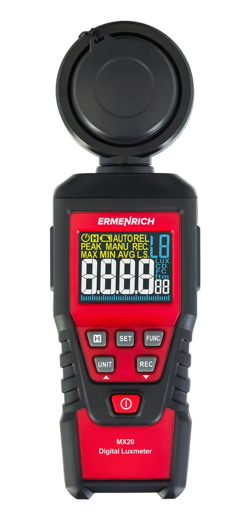 obrázek Digitální luxmetr Ermenrich Seek MX20, obrázek 3