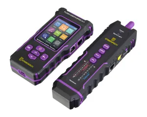 snímek Multifunkční tester kabelů Ermenrich NetGeeks NP50