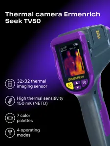 snímek Termokamera Ermenrich Seek TV50