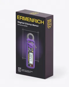snímek Digitální klešťový měřič Ermenrich Zing DZ30