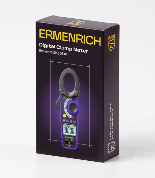 snímek Digitální klešťový měřič Ermenrich Zing DZ40 , obrázek 2
