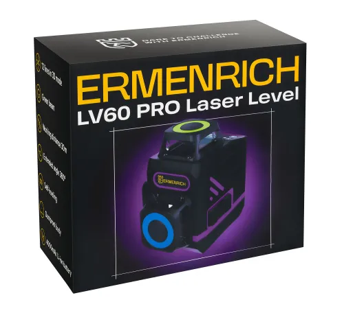 obrázek Laserový nivelační přístroj Ermenrich PRO LV60, obrázek 10