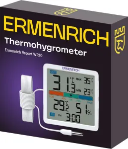 snímek Termohygrometr Ermenrich Report WR10