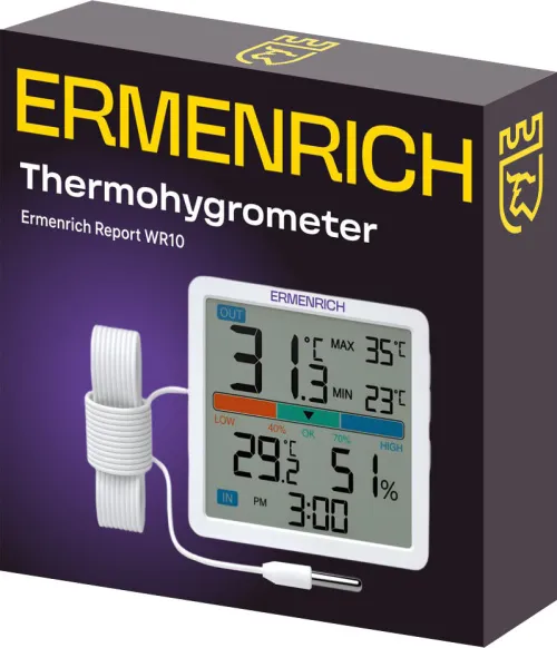 snímek Termohygrometr Ermenrich Report WR10, obrázek 2