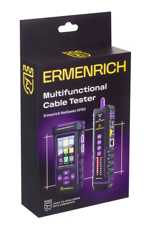 snímek Multifunkční tester kabelů Ermenrich NetGeeks NP50, obrázek 13