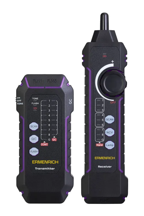 foto Tester síťových kabelů Ermenrich NetGeeks NP35, obrázek 3