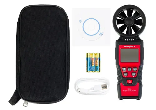 obrázek Digitální anemometr Ermenrich Seek DN30, obrázek 7