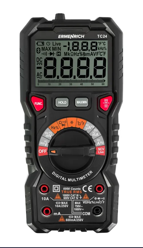 foto Digitální multimetr Ermenrich Zing TC24, obrázek 2