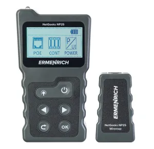 fotografie Tester PoE Ermenrich NetGeeks NP25