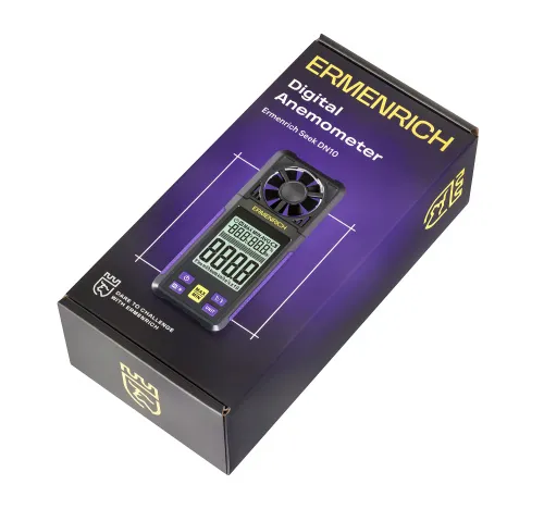 fotografie Digitální anemometr Ermenrich Seek DN10, obrázek 8